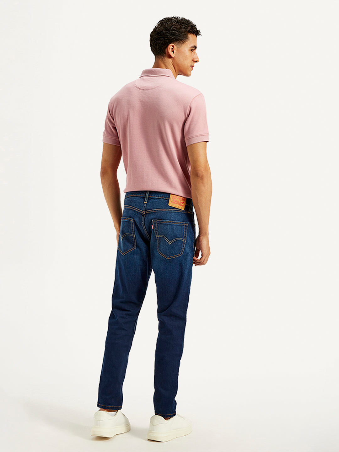 Men's 512 Blue Slim Tapered Fit Mid Rise Jeans - 20 View