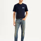 Men's 512 Blue Slim Tapered Fit Mid Rise Jeans - Front View