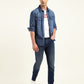 Men's 512 Indigo Slim Tapered Fit Mid Rise Jeans - Styleshot View