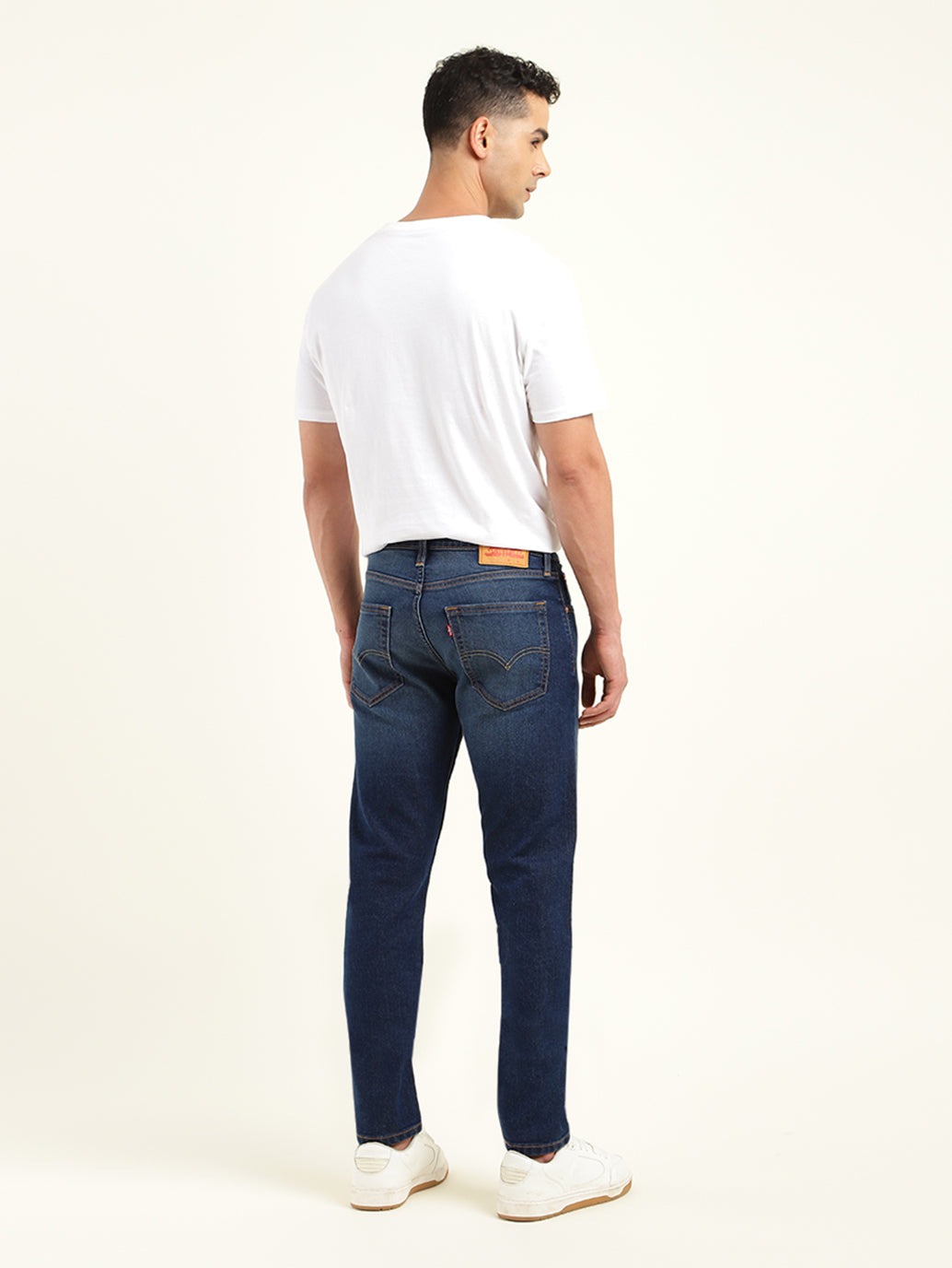 Men's 512 Indigo Slim Tapered Fit Mid Rise Jeans - Back View