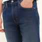 Men's 512 Indigo Slim Tapered Fit Mid Rise Jeans - Detail View