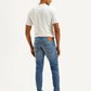 Men's 512 Navy Blue Slim Tapered Fit Mid Rise Jeans - Back View