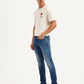 Men's 512 Blue Slim Tapered Fit Mid Rise Jeans - 20 View