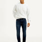 Men's 512 Blue Slim Tapered Fit Mid Rise Jeans - Front View