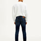 Men's 512 Blue Slim Tapered Fit Mid Rise Jeans - Back View