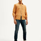 Men's 512 Navy Blue Slim Tapered Fit Mid Rise Jeans - Styleshot View