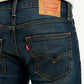 Men's 512 Navy Blue Slim Tapered Fit Mid Rise Jeans - Detail View
