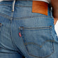 Men's 512 Blue Slim Tapered Fit Mid Rise Jeans - 20 View