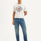 Men's 512 Blue Slim Tapered Fit Mid Rise Jeans - 20 View
