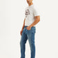Men's 512 Blue Slim Tapered Fit Mid Rise Jeans - 20 View