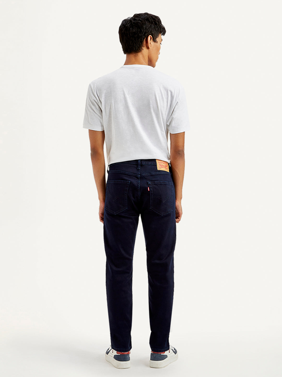 Men's 512 Navy Blue Slim Tapered Fit Mid Rise Jeans - 20 View