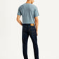 Men's 512 Blue Slim Tapered Fit Mid Rise Jeans - Back View