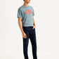 Men's 512 Blue Slim Tapered Fit Mid Rise Jeans - Side View
