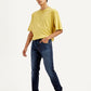 Men's 512 Navy Blue Slim Tapered Fit Mid Rise Jeans - 20 View