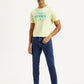 Men's 512 Blue Slim Tapered Fit Mid Rise Jeans - Front View