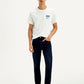 Men's 512 Dark Blue Slim Tapered Fit Mid Rise Jeans - Front View