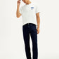 Men's 512 Dark Blue Slim Tapered Fit Mid Rise Jeans - Styleshot View