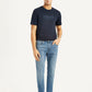 Men's 512 Blue Slim Tapered Fit Mid Rise Selvedge Jeans - Front View