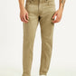 Men's 512 Beige Slim Tapered Fit Mid Rise Jeans - Front View