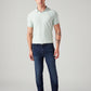 Men's 512 Dark Blue Slim Tapered Fit Mid Rise Jeans - Front View