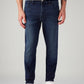 Men's 512 Dark Blue Slim Tapered Fit Mid Rise Jeans - Front View