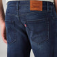 Men's 512 Dark Blue Slim Tapered Fit Mid Rise Jeans - 20 View