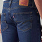 Men's 512 Blue Slim Tapered Fit Mid Rise Jeans - Detail View