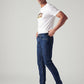Men's 512 Blue Slim Tapered Fit Mid Rise Jeans - Side View