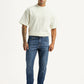 Men's 512 Blue Slim Tapered Fit Mid Rise Jeans - Front View