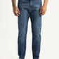 Men's 512 Blue Slim Tapered Fit Mid Rise Jeans - Front View