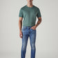 Men's 512 Blue Slim Tapered Fit Mid Rise Jeans - Front View