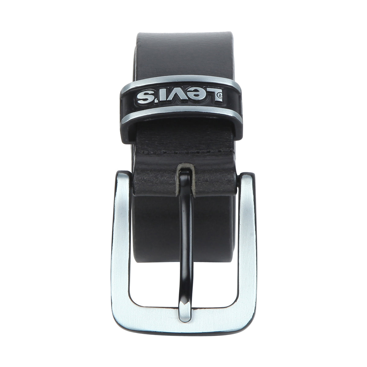 Men's Solid Black Belt - 8b7318b8-4f38-4e3e-91de-47e32a13232c View