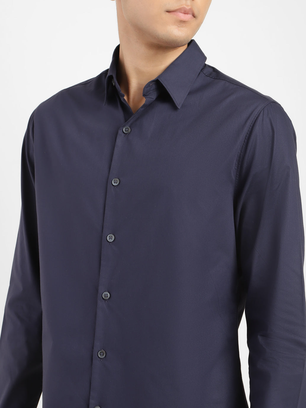 Men's Solid Regular Fit Shirt - 38680cfc-804b-45bc-b901-8492b61c2b7c View