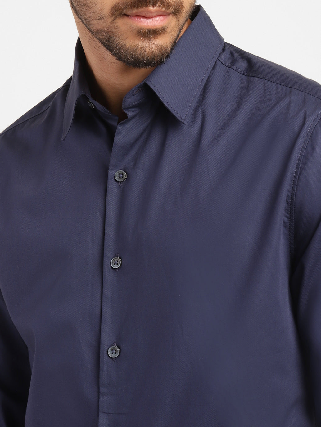 Men's Solid Regular Fit Shirt - 562333e0-da1b-4c43-badc-5e4a7bc62397 View