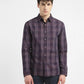 Men's Redloop Checkered Slim Fit Shirt - 8fef000f-fc43-49a7-bf2f-4d2974361ea8 View
