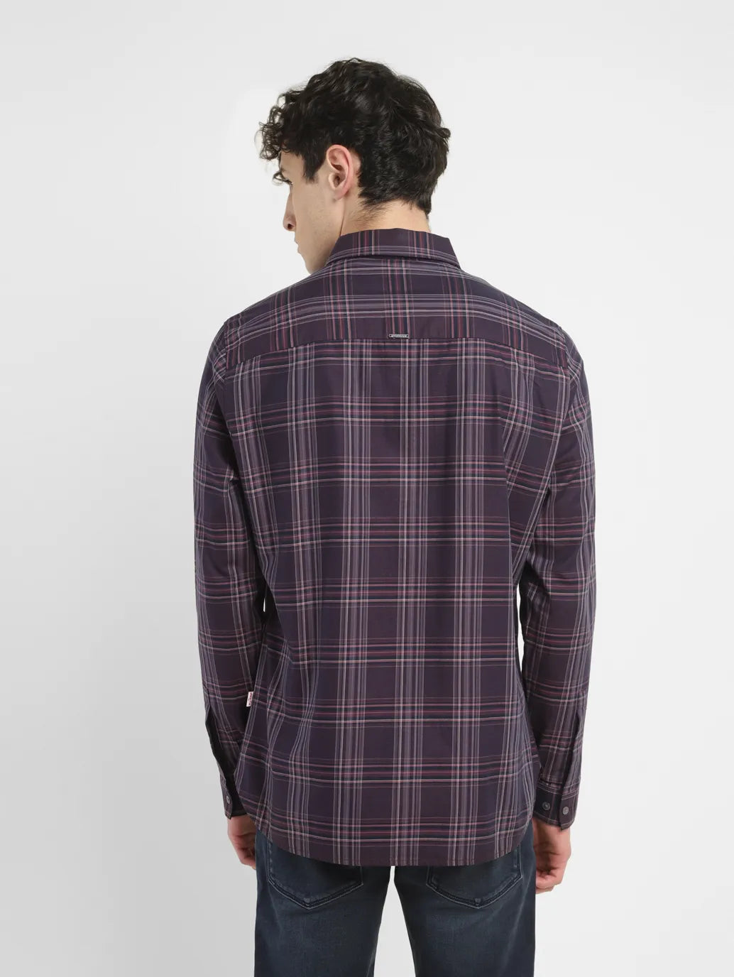 Men's Redloop Checkered Slim Fit Shirt - a07588ae-1e1b-4830-a3b3-a7abb3c8c048 View