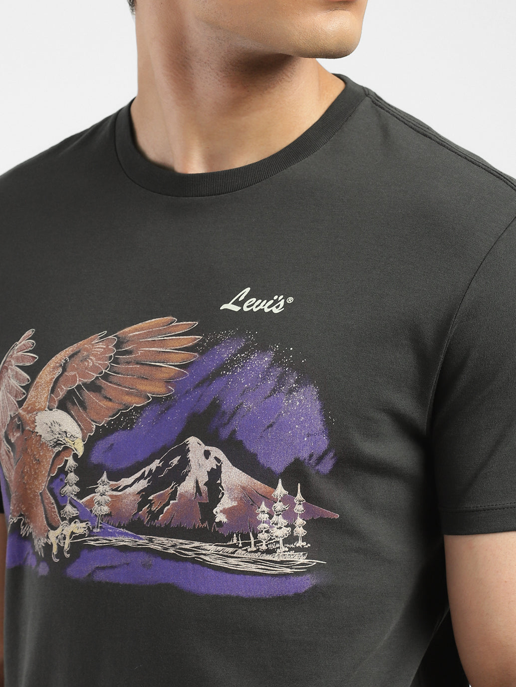 Men's Graphic Crew Neck T-shirt - 39e02dcd-0aa5-4d6e-a9ce-316a44d35e29 View
