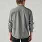 Men's Grey Solid Relaxed Fit Denim Shirt - 26bda7fa-f1d1-4e59-b4c1-ce8857e479c6 View