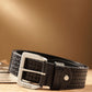 Men's Black Textured Belt - 3ab5ed9f-8950-4f96-a3a0-2b4ea5de97971744113409190-Levis-Men-Textured-Leather-Belt-5581744113408895-1 View