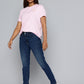 Women's 711 Blue Skinny Fit Mid Rise Jeans - 3b864ff2-9b1a-4d1b-81c2-eda6f02d56c71737980011408-Womens-Mid-Rise-711-Skinny-Blue-Jeans-6751737980010860-4 View
