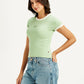 Women's Solid Slim Fit Ringer T-shirt - 3e44c3c0ab994dbf950d8c5e299dea82 View