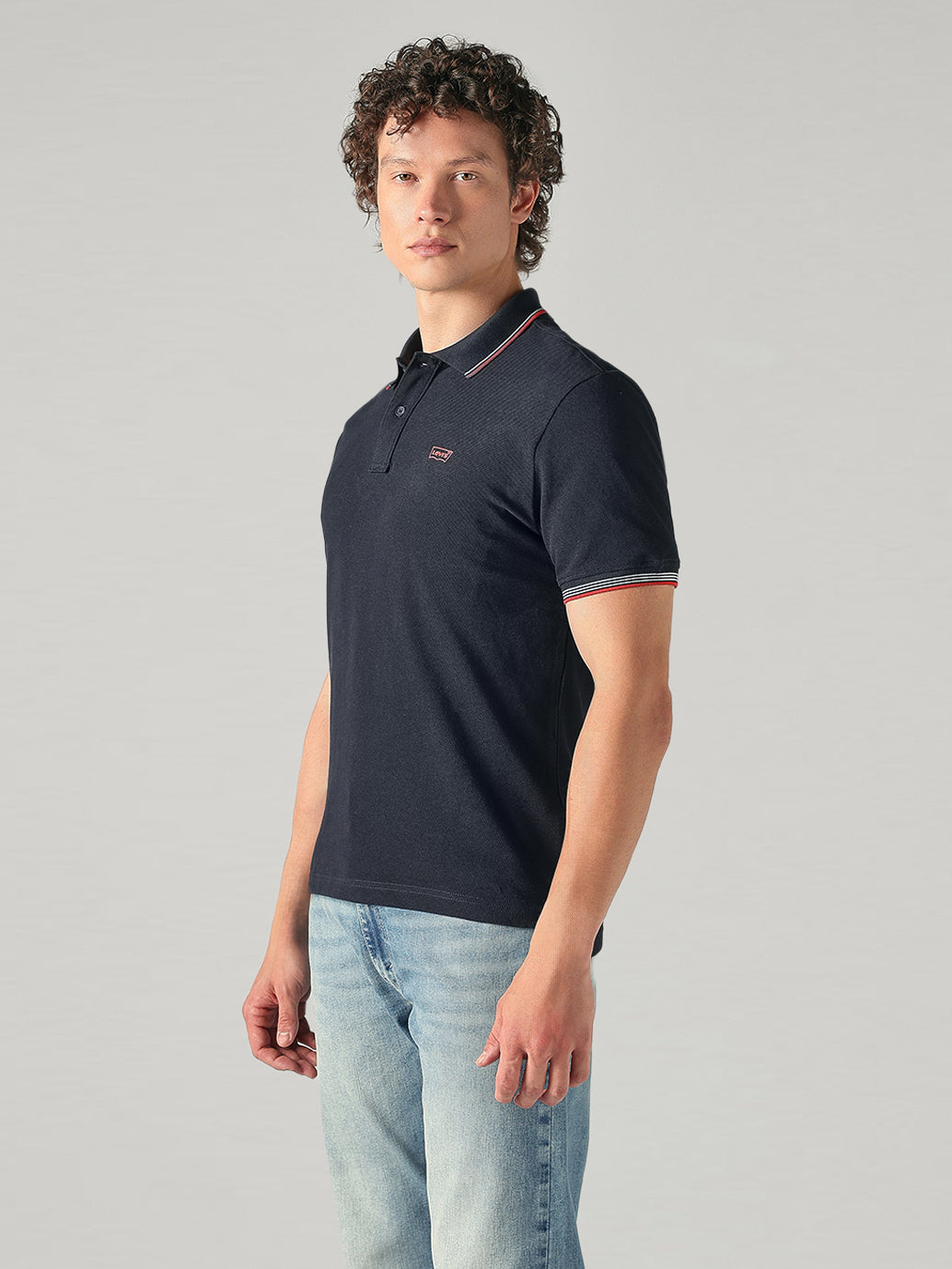 Men's Cotton Slim Fit Solid Pique Polo T shirt - c935ce29-1826-4ac2-8883-95a570ccd150 View