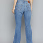 Women's 726 Blue Flared Fit High Rise Jeans - 4af37691-1dd9-4c3a-9eb9-b21a642aab071737538489029-Womens-High-Rise-726-Flared-Fit-Blue-Jeans-3371737538488530-3 View