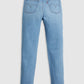 Women's 501 Blue Straight Fit High Rise Jeans - 4f2aba932d335370693fc0f1e5f1192a View