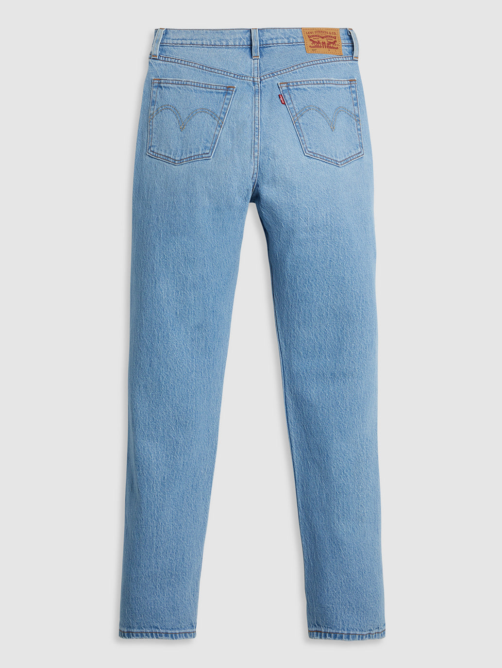 Women's 501 Blue Straight Fit High Rise Jeans - 4f2aba932d335370693fc0f1e5f1192a View