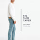 Men's 512 Blue Slim Tapered Fit Mid Rise Jeans - 7db52f83-4955-4035-bb3b-8dc0ef4bdc09 View