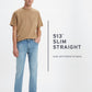 Men's Redloop 513 Dark Blue Slim Straight Fit Mid Rise Jeans - 7f46b8fa-79ac-4381-89c8-52ecbf57754b View