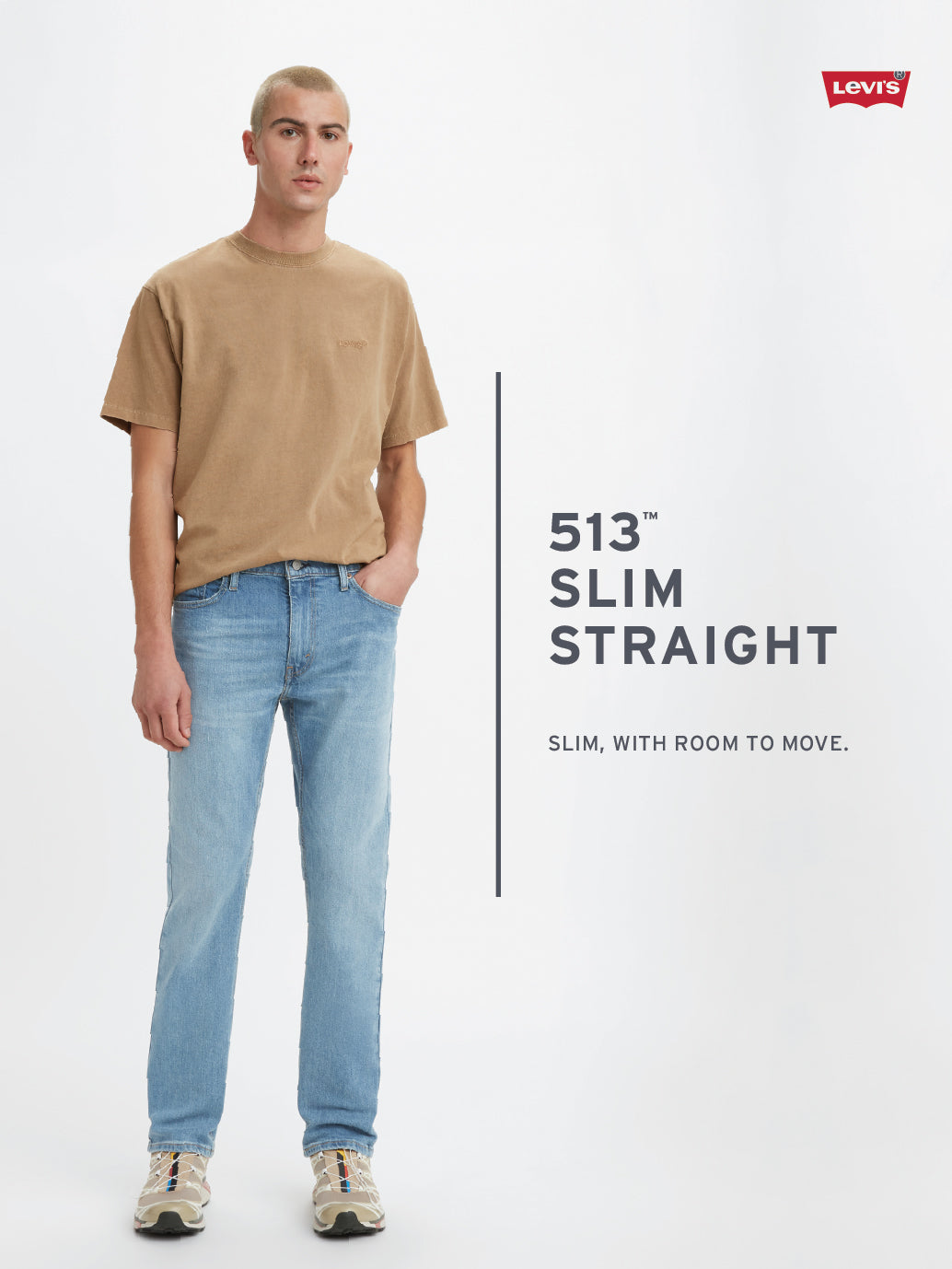 Men's Redloop 513 Dark Blue Slim Straight Fit Mid Rise Jeans - 7f46b8fa-79ac-4381-89c8-52ecbf57754b View