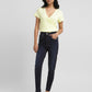 Women's Blue Mile High Wide Leg Fit High Rise Jeans - StyleShot View