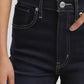 Women's Blue Mile High Wide Leg Fit High Rise Jeans - Frontdetails View